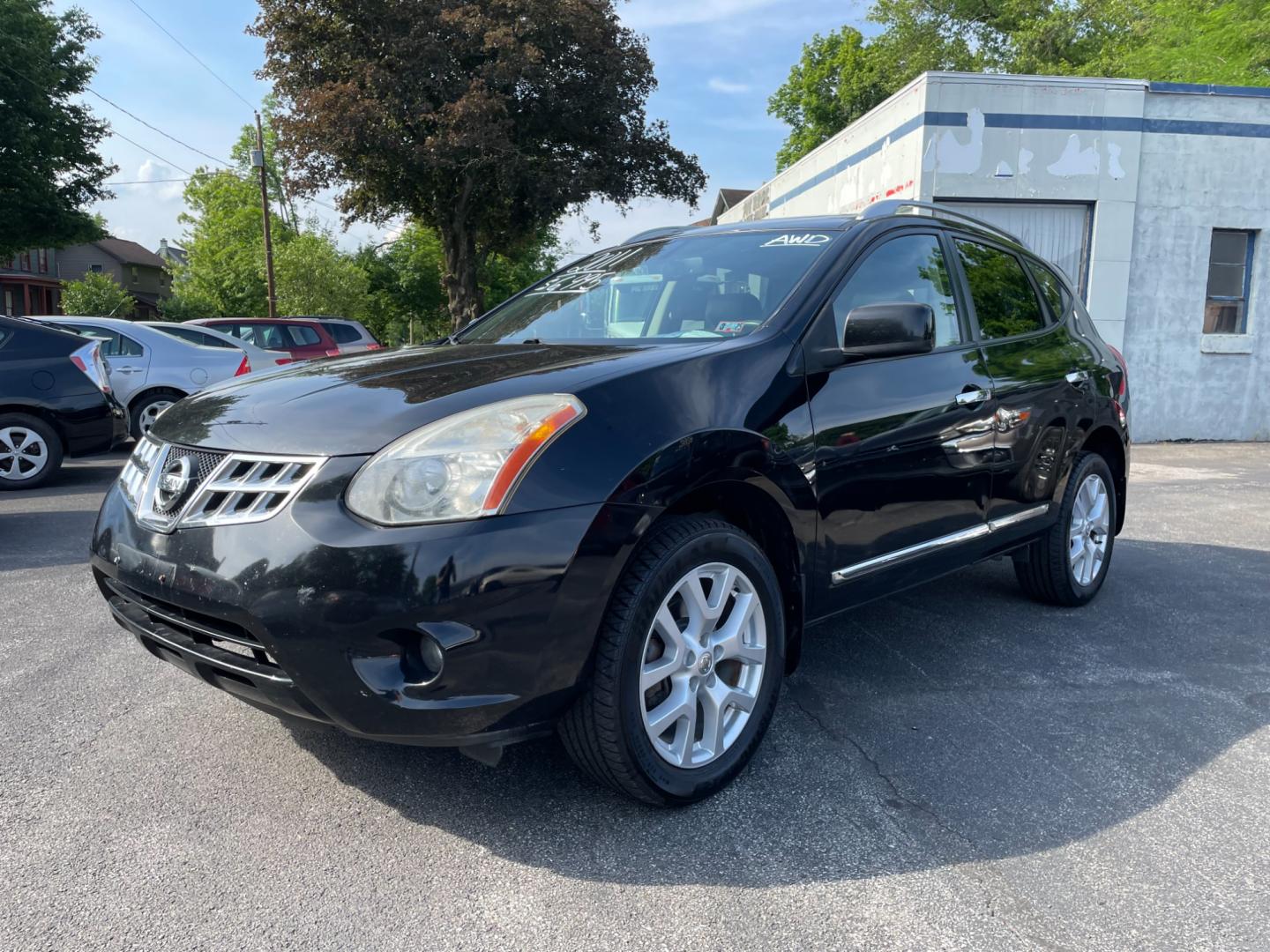 2011 black Nissan Rogue S AWD (JN8AS5MV3BW) with an 2.5L L4 DOHC 16V engine, CVT transmission, located at 101 N. Main Street, Muncy, PA, 17756, (570) 546-5462, 41.207691, -76.785942 - Photo#1